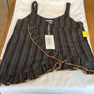 WHIM ASYMMETRICAL TANK TOP.  NEW WITH TAGS